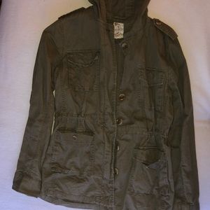 Tulle army green jacket